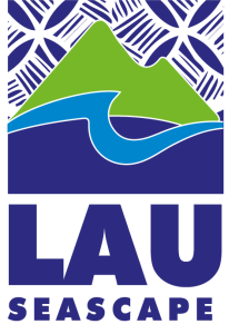 Logotipo del paisaje marino de Lau