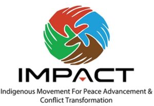 Logótipo do Movimento Indígena para o Avanço da Paz e a Transformação de Conflitos
