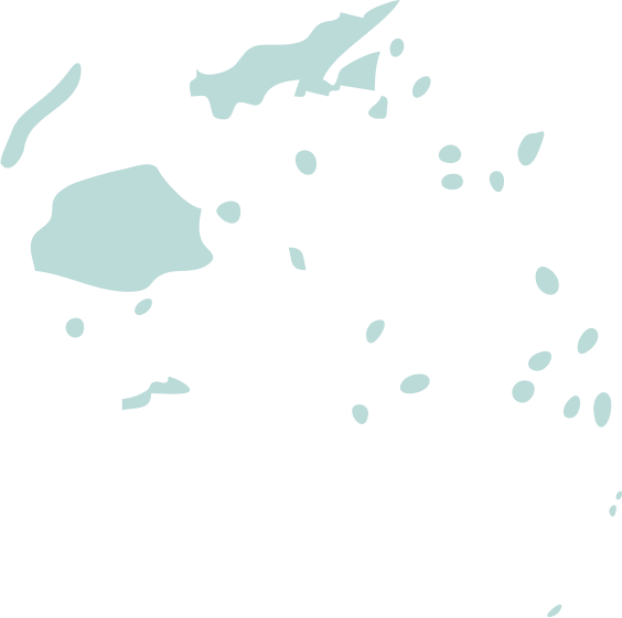 Fiyi Mapa de las Islas Cook