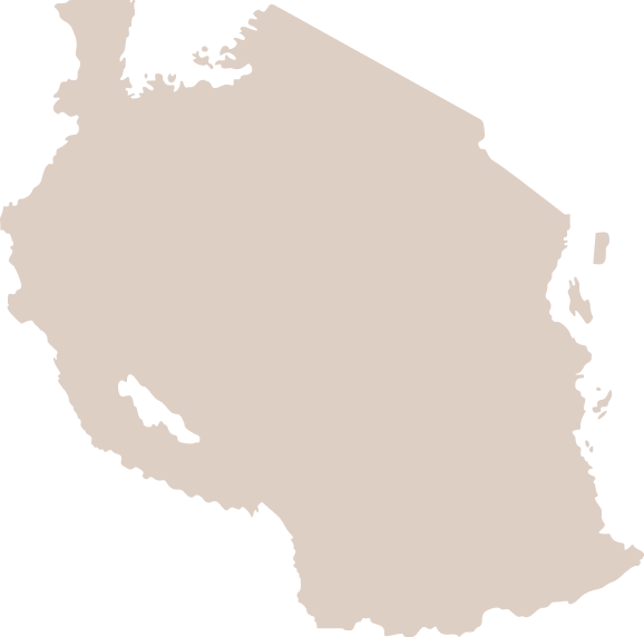 Mapa geográfico de Tanzania