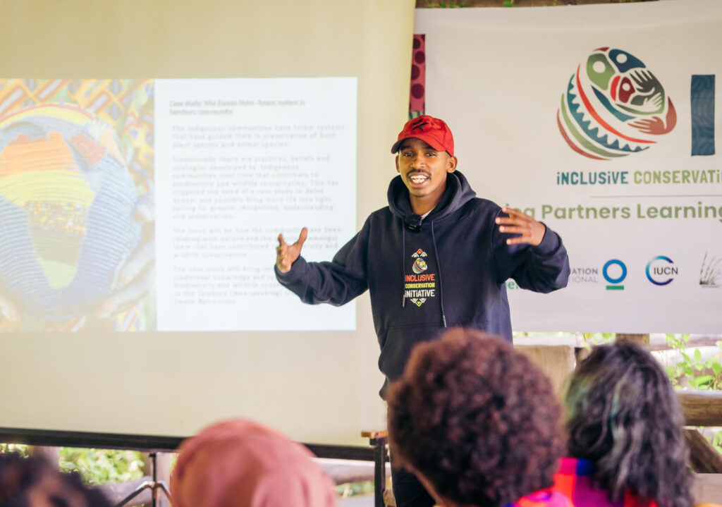 William Naimado, IMPACT - Kenya during the ICI Africa Regional Learning Exchange. Photo by Hope Kiwely