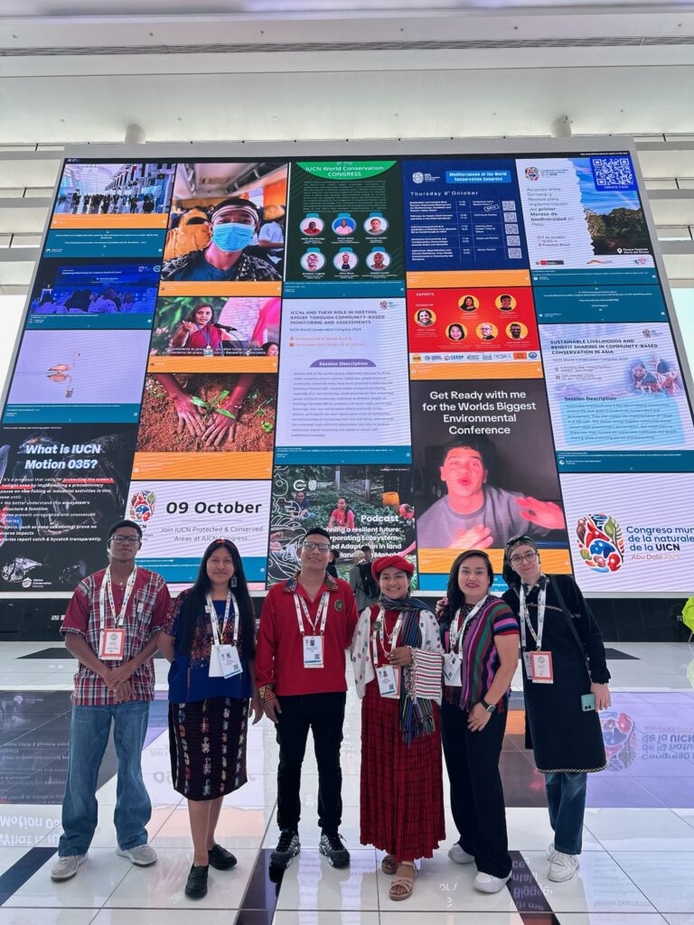 Luna Larrat, Fellow of the Inclusive Conservation Initiative (ICI), Futa Mawiza Argentina (far right) with other ICI International Policy Fellows from around the world. Photo by Lia Lopez.